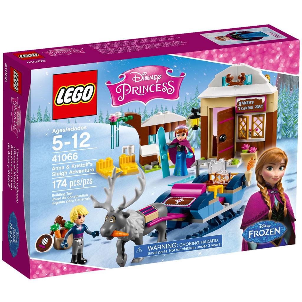 LEGO Disney Princess 41066 Frozen: Cuộc phiêu lưu của Anna và Kristoff trên  xe trượt tuyết