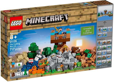 LEGO Minecraft 21135 Hộp sáng tạo 15-trong-1 bản LEGO Minecraft