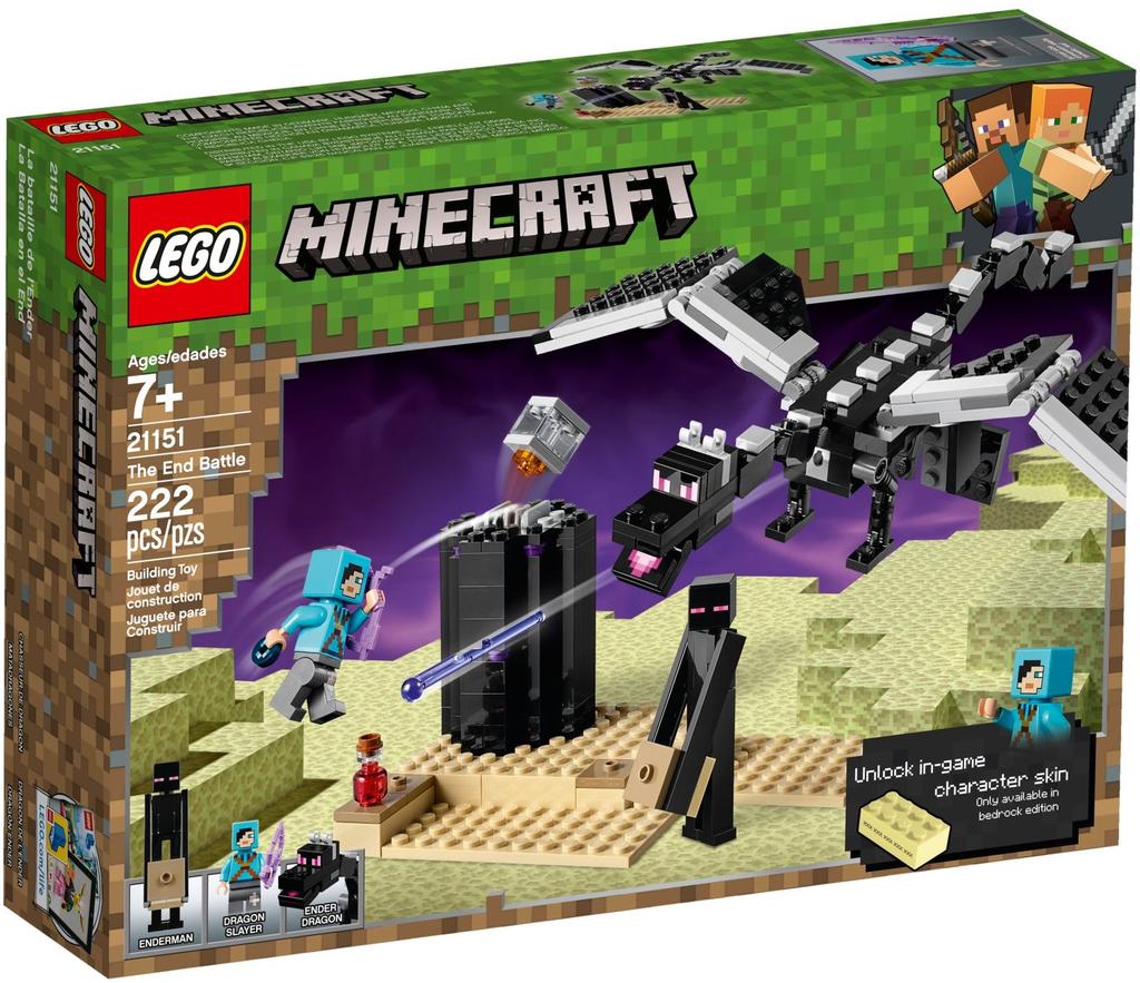 LEGO Minecraft 21151 Trận chiến ở Thế giới Tận cùng | LEGO Minecraft