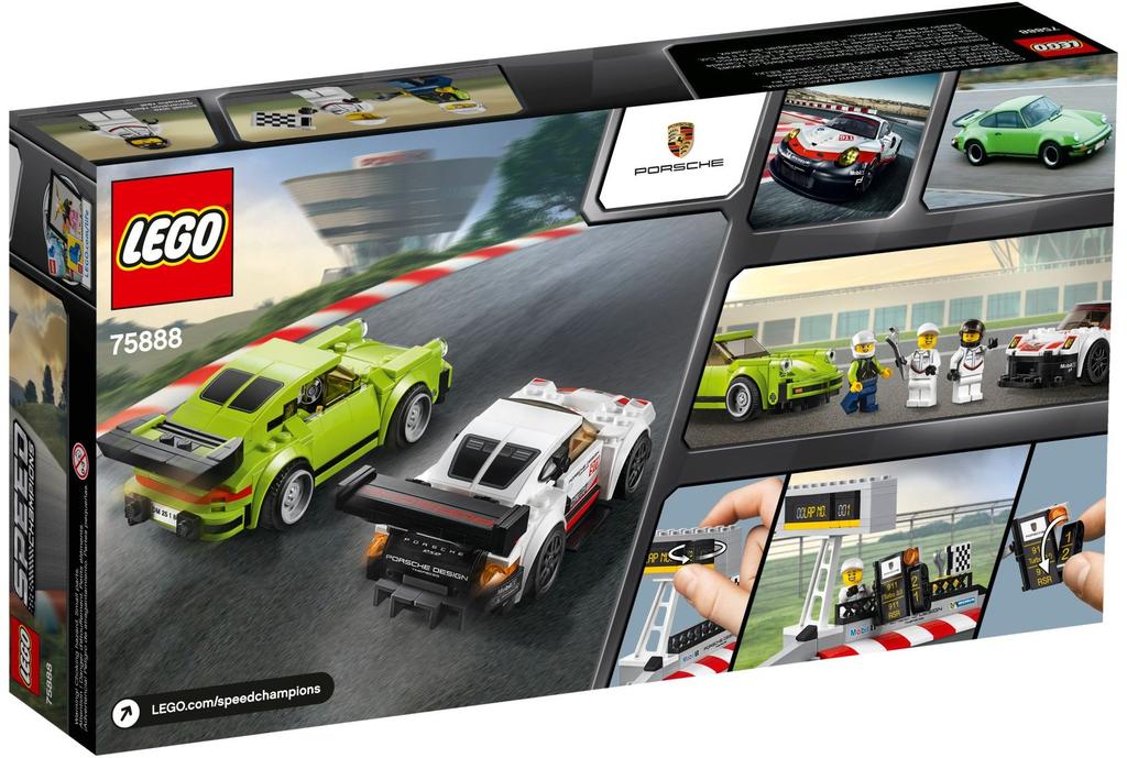 LEGO Speed Champions 75888 Bộ đôi Siêu xe Porsche 911 RSR và 911