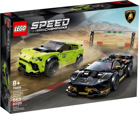 LEGO Speed Champions 76899 Siêu xe Lamborghini Urus ST-X Huracán