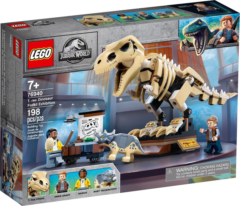 LEGO Jurassic World 76940 Triển lãm Khủng long rex