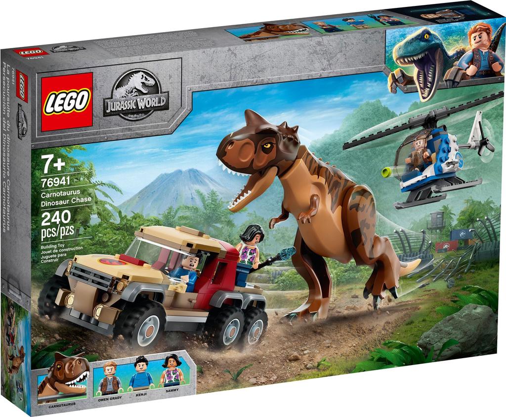 LEGO Jurassic World 76941 Truy đuổi khủng long Carnotaurus
