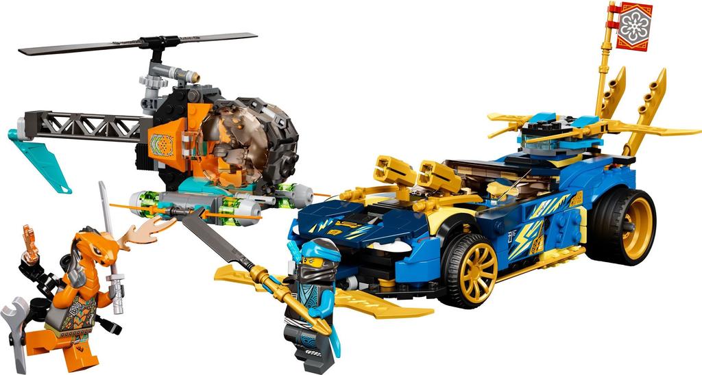 LEGO NINJAGO 71776 Xe đua tốc độ của Jay và Nya | LEGO NINJAGO