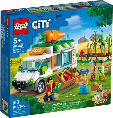レジ レトロ LEGO City 60345 Xe Cà rốt | LEGO City