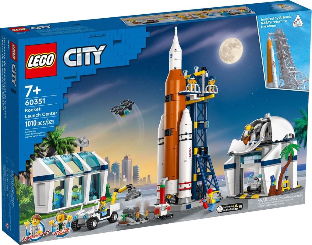 LEGO City 60351 Trạm phóng Tên lửa NASA LEGO City