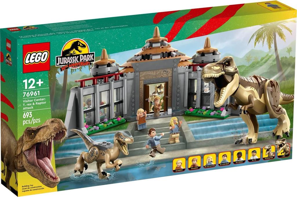 LEGO Jurassic World 76961 Cuộc tấn công của Khủng long rex và