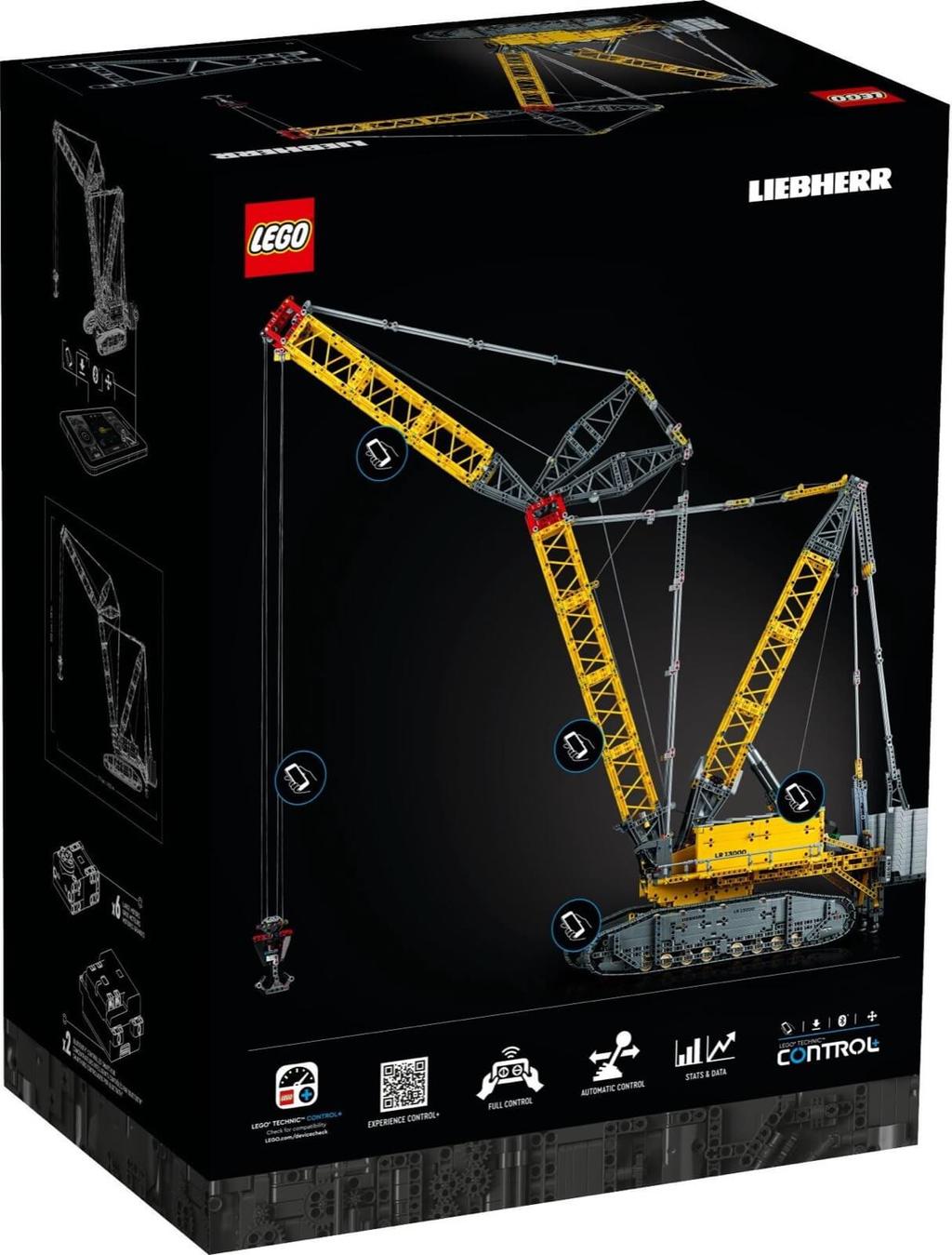 LEGO Technic 42146 Cần cẩu Liebherr Crawler Crane LR 13000 (có điều khiển)