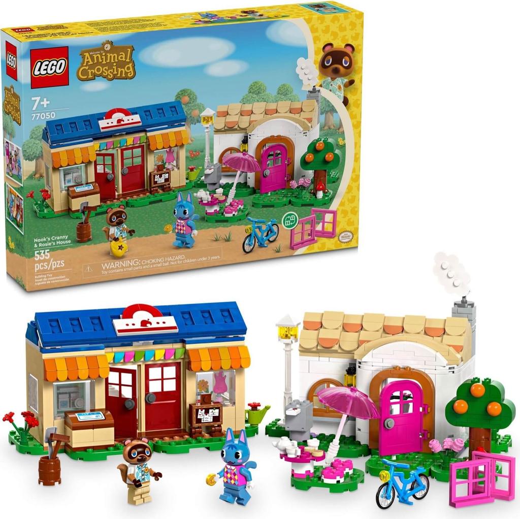 LEGO Animal Crossing 77050 Cửa tiệm Nook's Cranny và ngôi nhà của