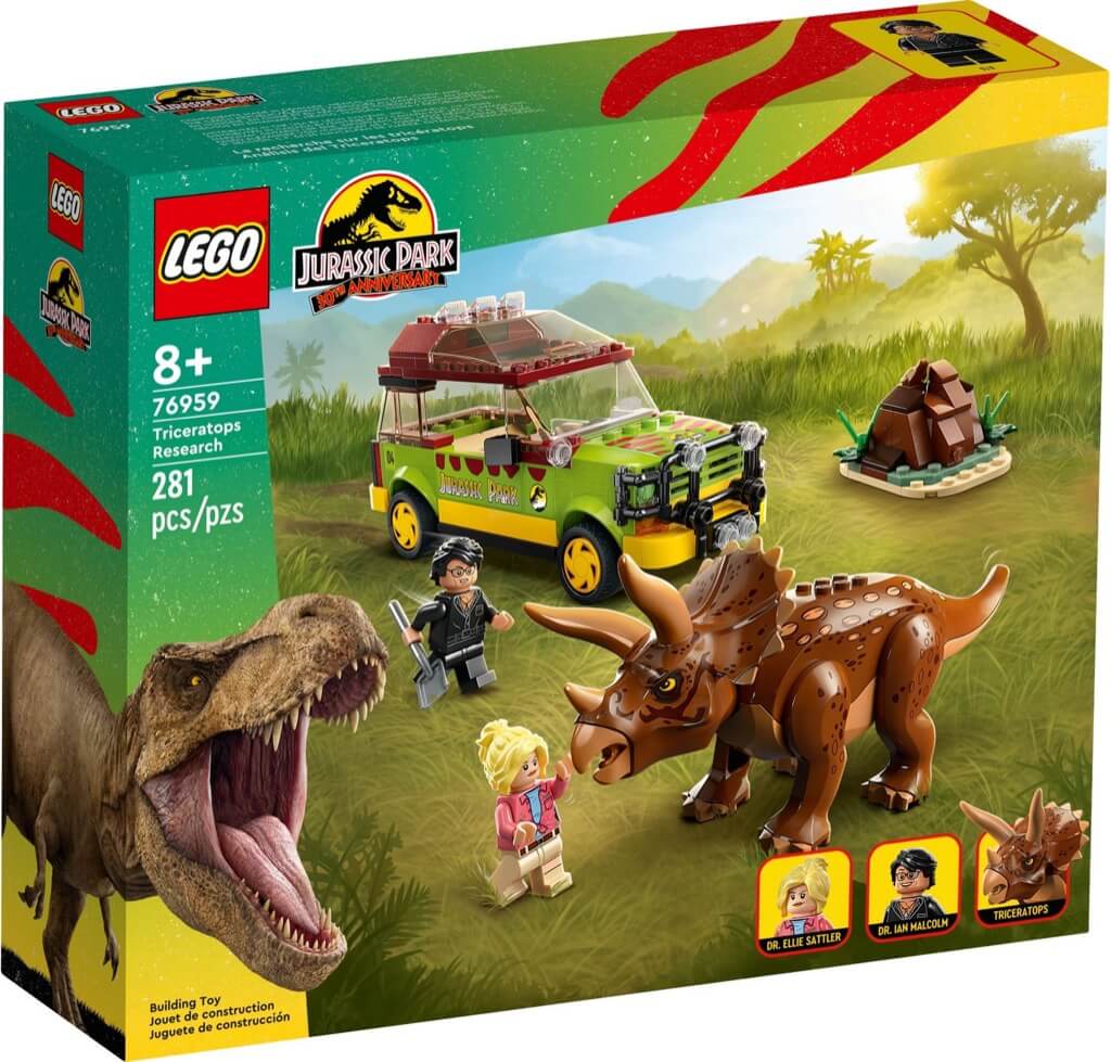 LEGO Jurassic World 76959 Nghiên cứu Khủng long Mặt sừng | LEGO