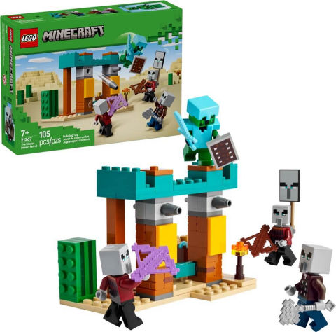 LEGO Minecraft 21267 Đội tuần tra sa mạc Illager