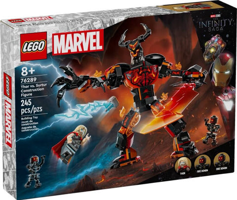 LEGO Marvel 76289 Đại chiến Thor vs. Surtur