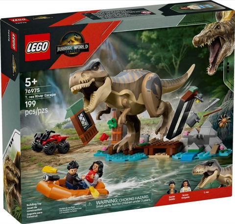 LEGO Jurassic World 76975 Khủng long T. rex trốn thoát