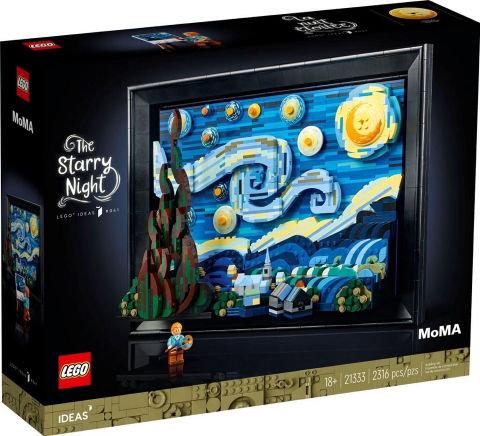 LEGO Ideas 21333 Vincent van Gogh – Đêm đầy sao
