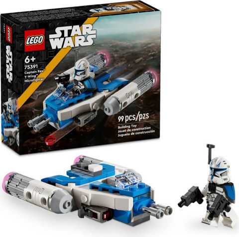 LEGO Star Wars 75391 Tàu Chiến Microfighter Y-Wing của Đại Úy Rex