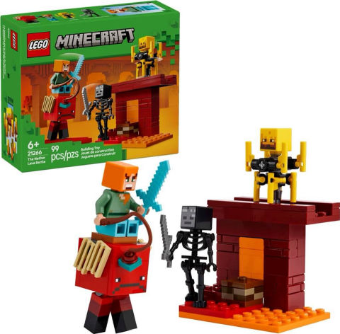 LEGO Minecraft 21266 Trận chiến Dung nham Địa ngục